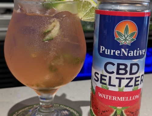 “Mellojito” Watermelon Mojito Recipe with PureNative Watermellow CBD Seltzer